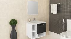 GABINETE COZIMAX MDF LICHIA C/ESPELHO BR