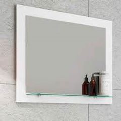 ESPELHEIRA 60X50 BARCELONA BRANCA MGM