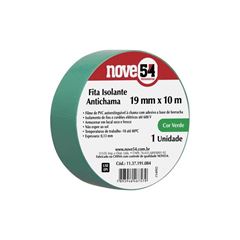 FITA ISOL.ANTICHAMA VERDE 19MMX10M