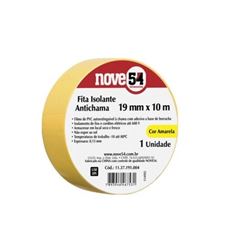 FITA ISOL.ANTICHAMA AMARELA 19MMX10M