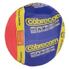 FIO PC FLEX 2.5MM VERMELHO COBRECON 100M