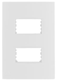 PLACA 4X2 P/2 MODULOS LISSE APOIO