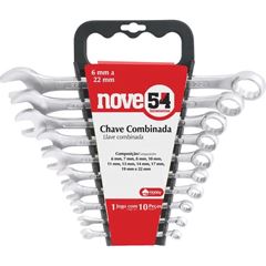 CHAVE COMBINADA JG 10PCS 6 A 22 NOVE54