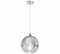 LUMI.G-LIGHT PEND. GLOBE METAL ALUM