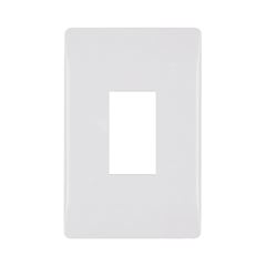 PLACA 4X2 P/1 MODULO VERT. MODLUZ APOIO