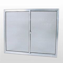 JANELA ALUM BCO 100X100 2FL VD REFLEX