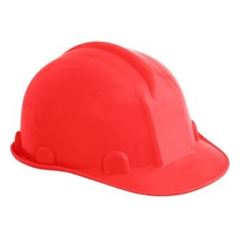 CAPACETE C/CARNEIRA VERMELHO VONDER