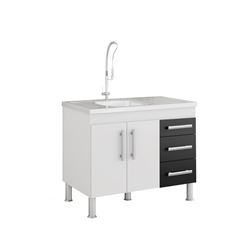 BALCAO COZ MDF 1,00  FLEX BR PT MGM