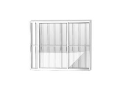 JANELA ALUM 100X120 2 MOV GRADE